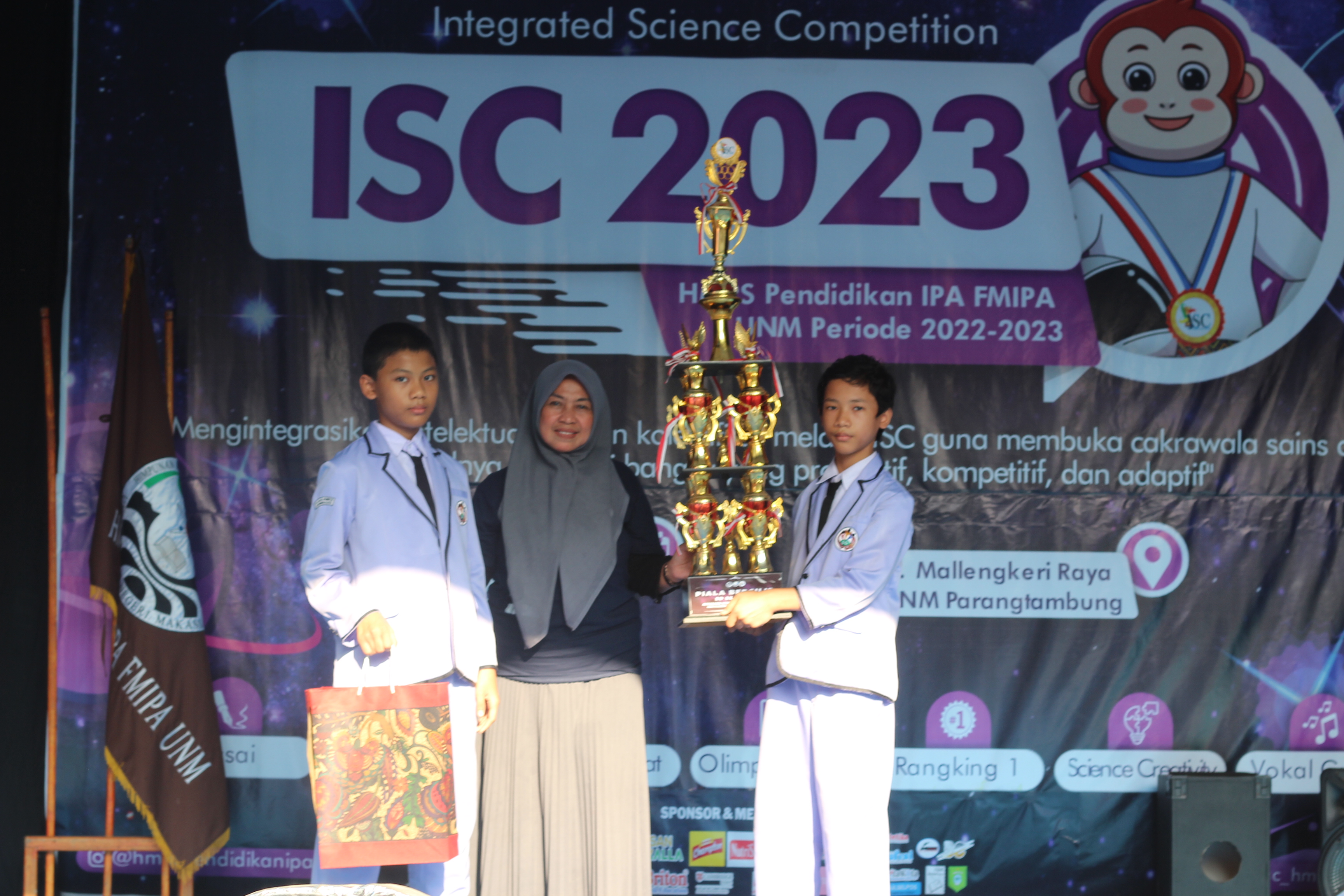 JUARA UMUM, Lomba Olimpiade IPA, Integrated Science Compeition (ISC) 2023