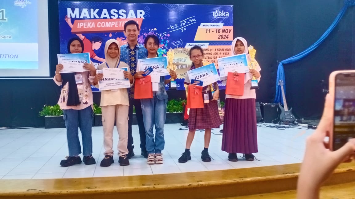 Juara 1 Lomba Menggambar Tingkat Kota Makassar, Makassar IPEKA Competition (MIC) 2024